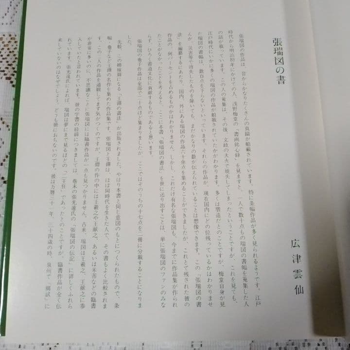 美品・張瑞図の書法・巻子篇一・巻子篇二・ 条幅／冊篇・広津雲仙 編【6】