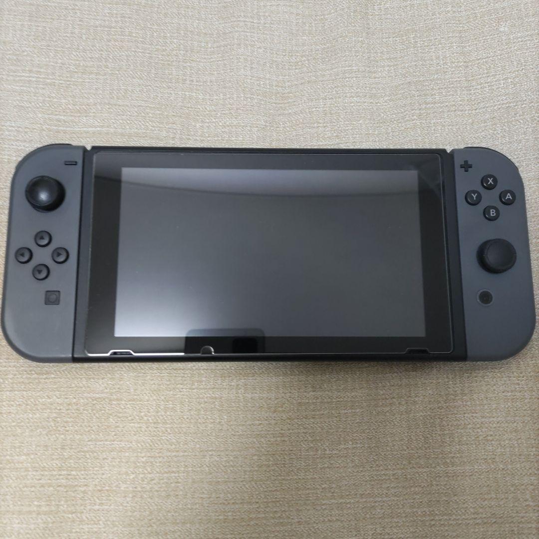 NintendoSwitch 本体 グレー Joy-Con・周辺機器付き