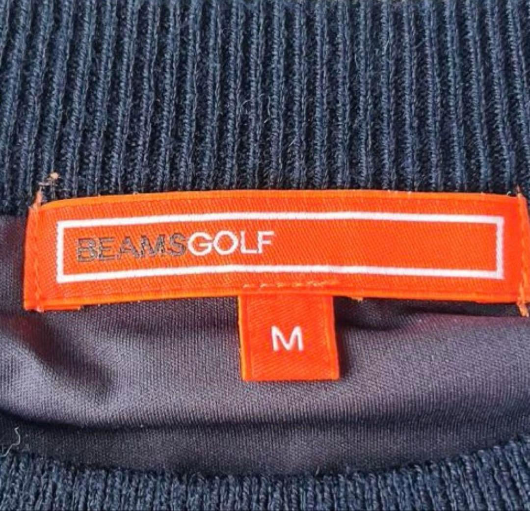 【29700円】BEAMS GOLF 斜めロゴ 総柄 M