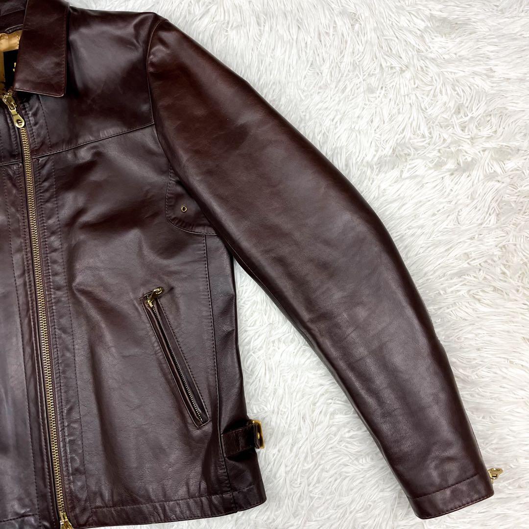 美品 チンクアンタ ホースハイド レザージャケット