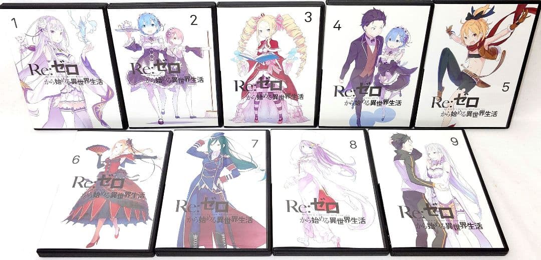 Re:ゼロから始める異世界生活/2nd/OVA【1期+2期】全19巻セット