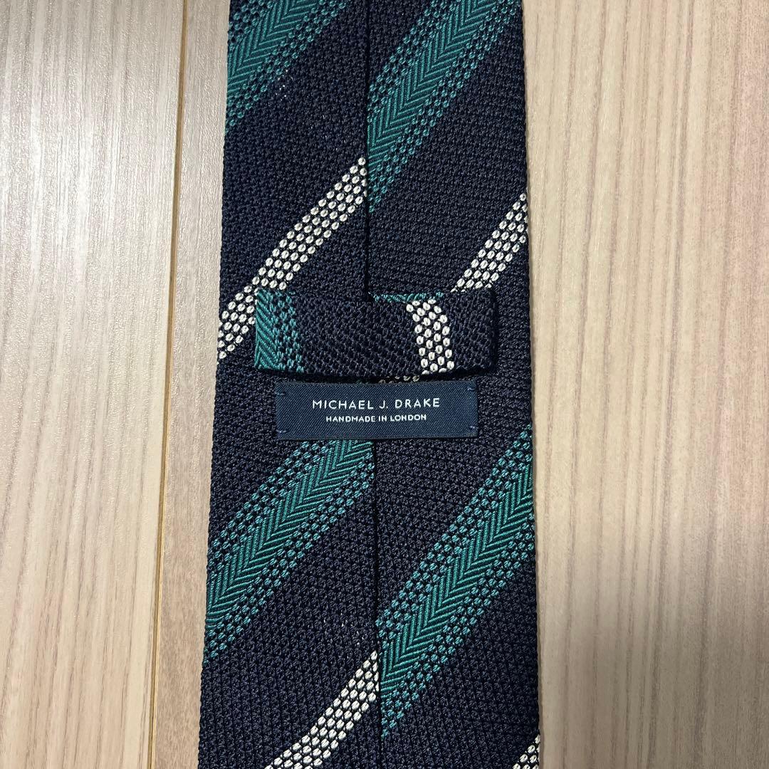 【美品】 Michael J. Drake レジメンタルタイ