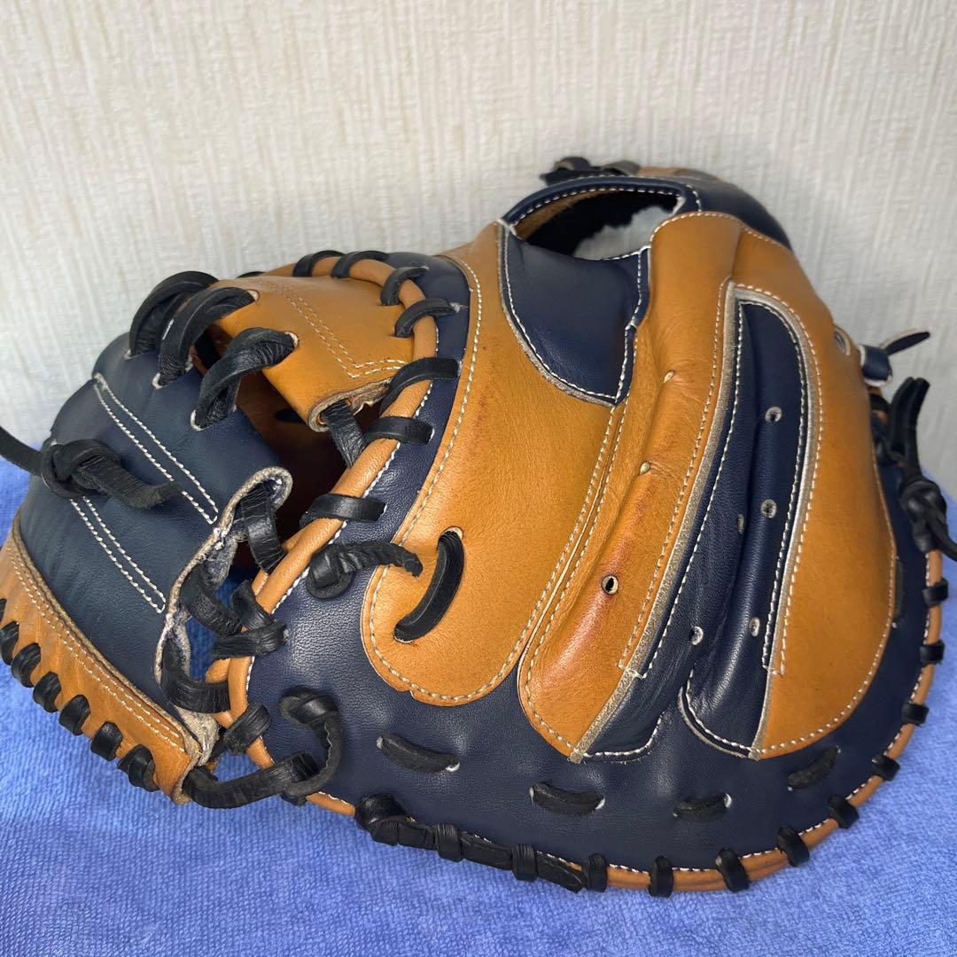 しーたん【ハタケヤマ】一般軟式用キャッチャーミット捕手用 右投げ用