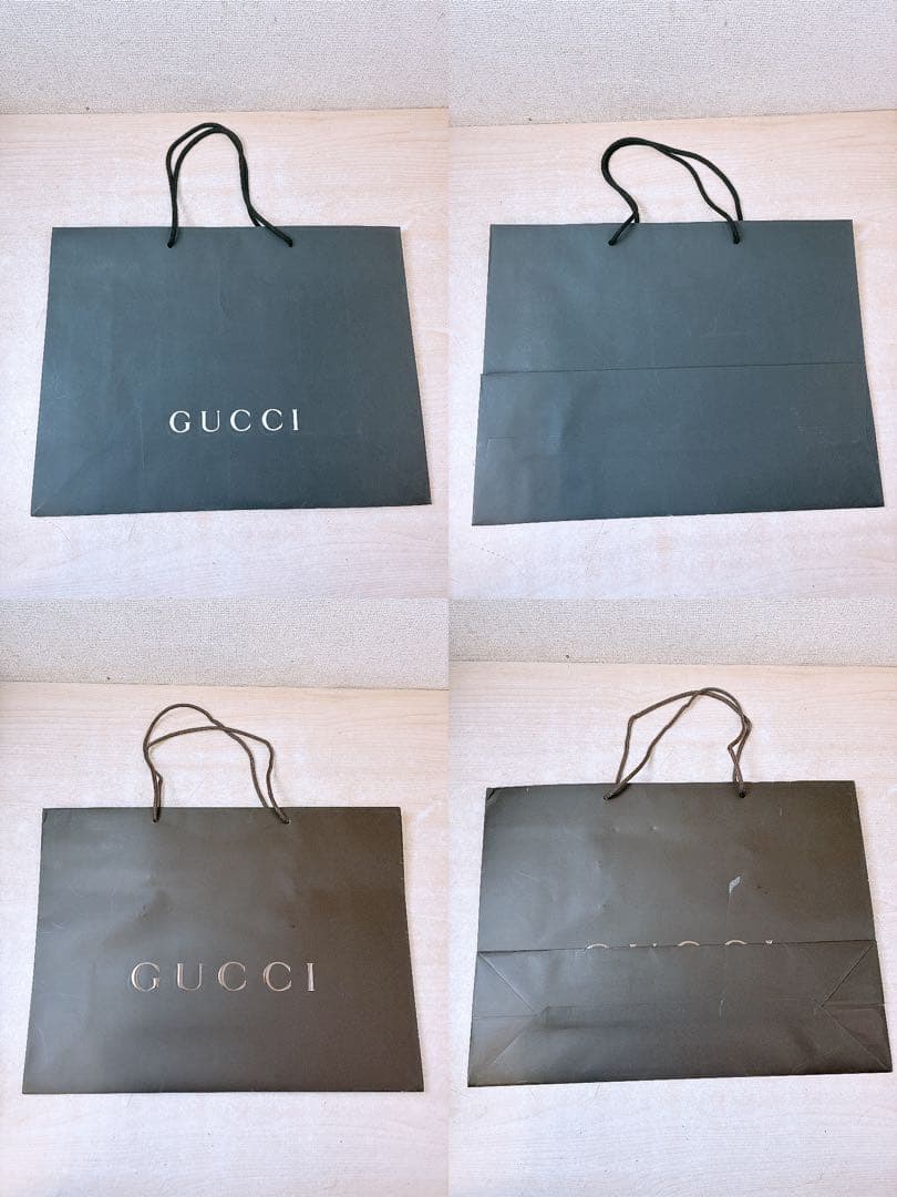 GUCCI ショッパー 空箱 他 大量 まとめ 30点以上 グッチ 緑色 袋