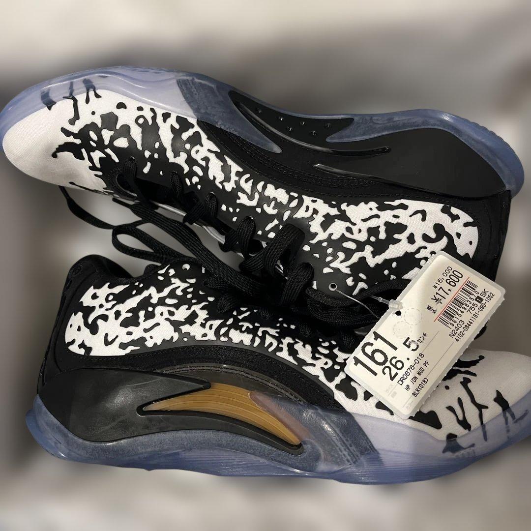 【未使用】JORDAN BRAND JORDAN ZION 3 PF BLACK