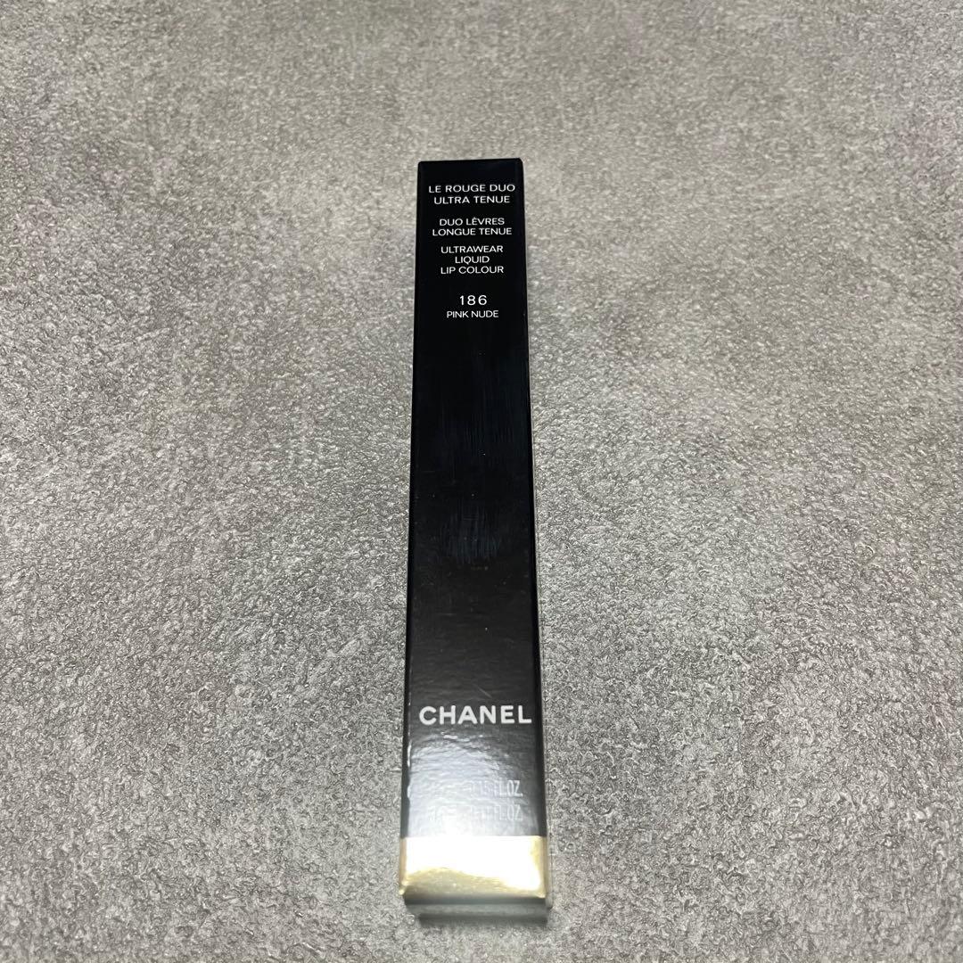 CHANEL ル ルージュ デュオ ウルトラトゥニュ 186 ピンクヌード