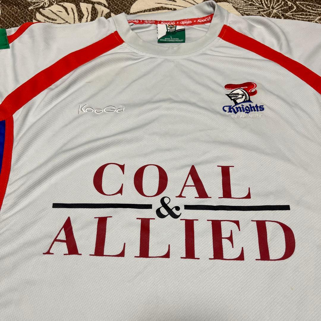 Kooga(クーガ)ニューカッスルナイツNRLラグビージャージ　アウェイ2010