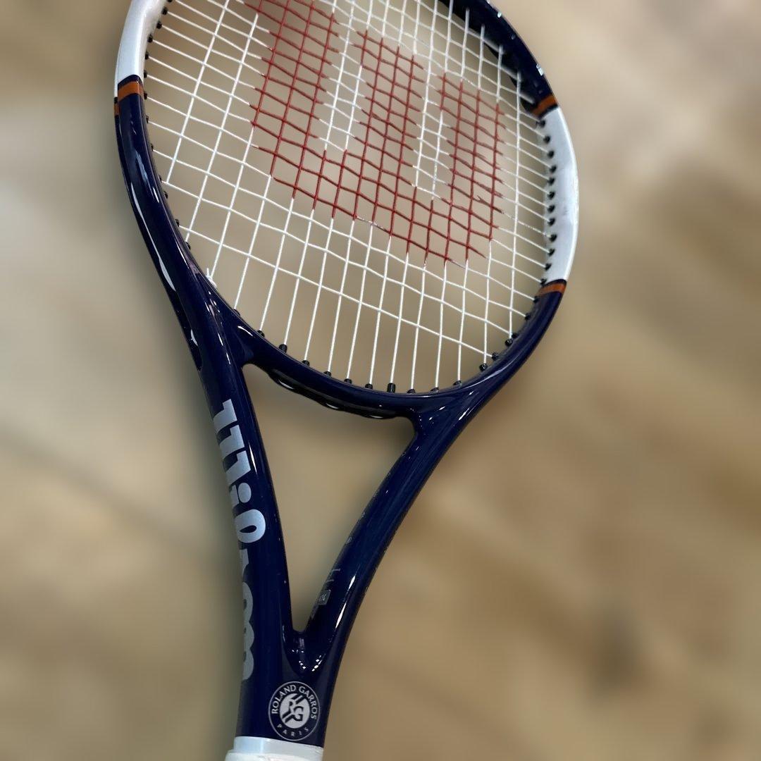 公式テニス ラケット ウィルソン ローランドギャロス コラボモデル ケース付