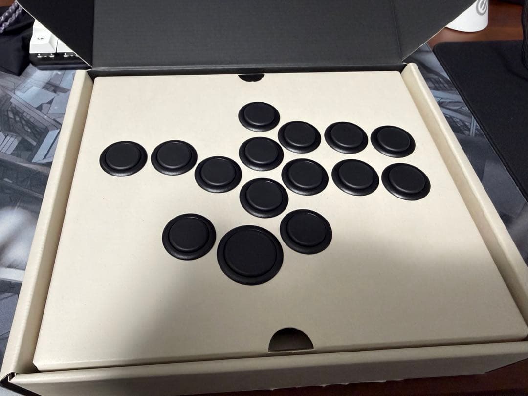 PWSレバーレスS+ZENAIM ARCADEボタンセット