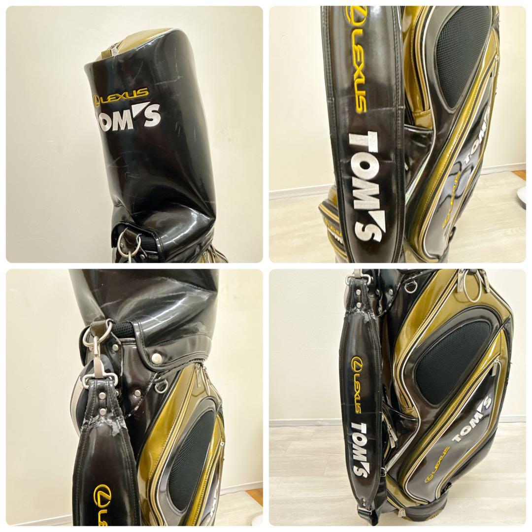 【激レア】LEXUS×TOM'S キャディバック　ゴルフバック　レクサス　トムス