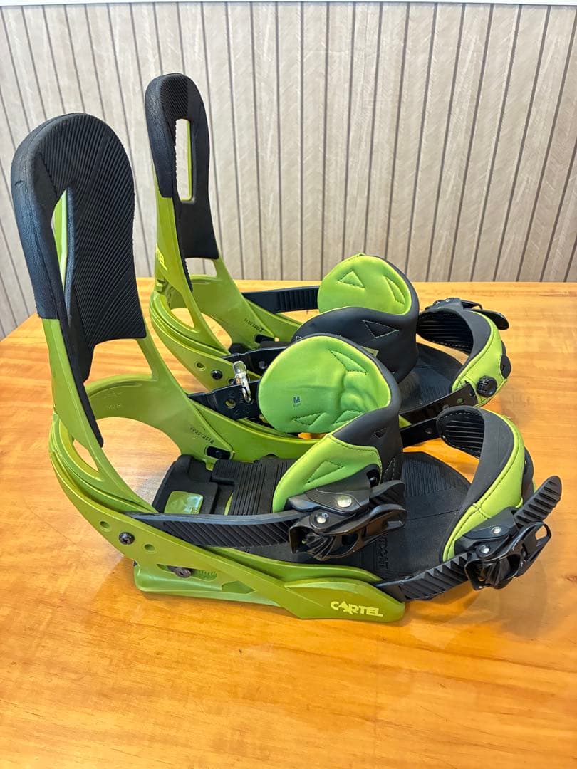 BURTON CARTEL Mサイズ バートン ビンディング カーテル 緑