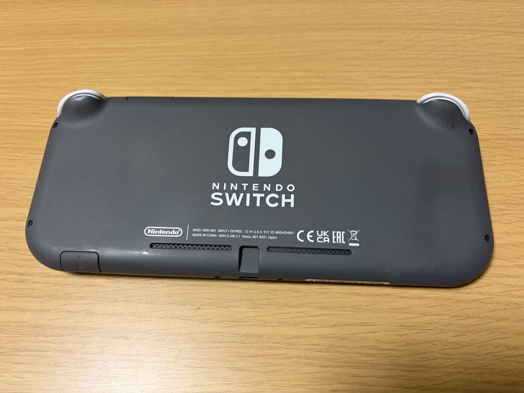 Nintendo Switch Lite グレー 本体 動作確認済 初期化済