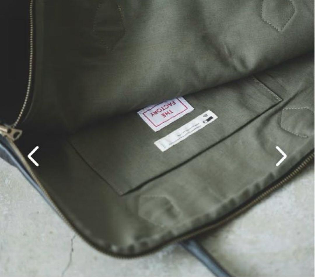 CLASKA & THE FACTORY / レザートートバッグ