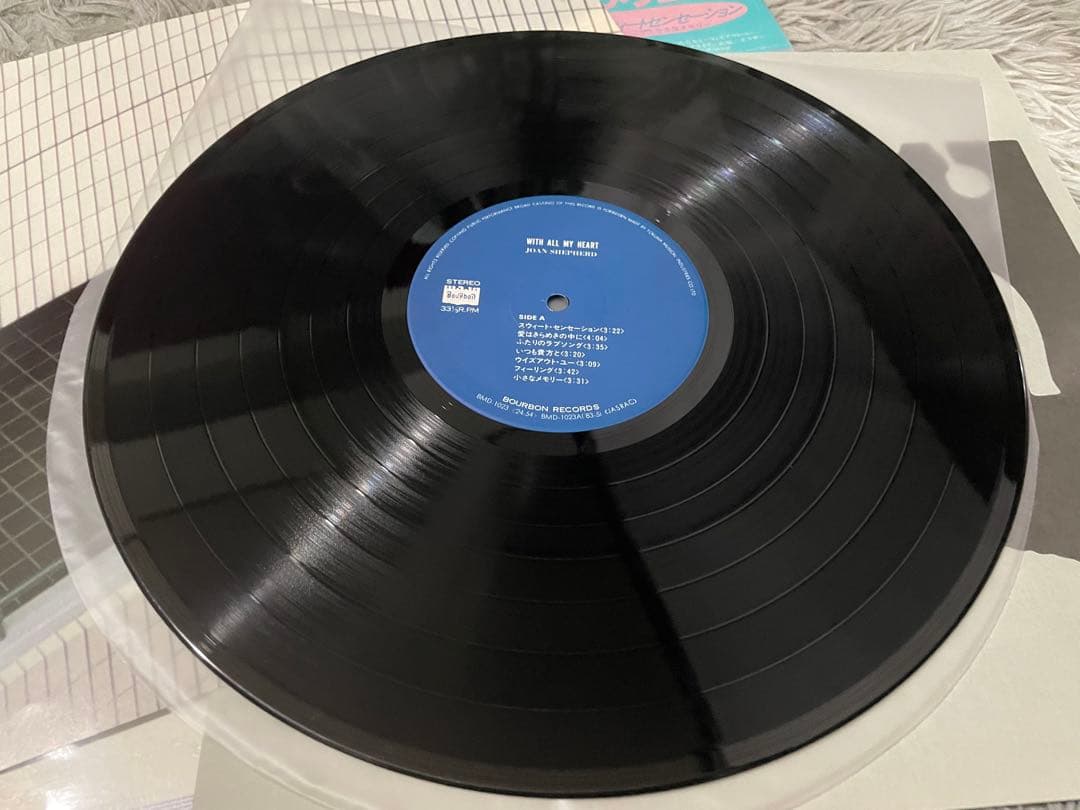 ジョーン・シェパード スウィート・センセーション LP