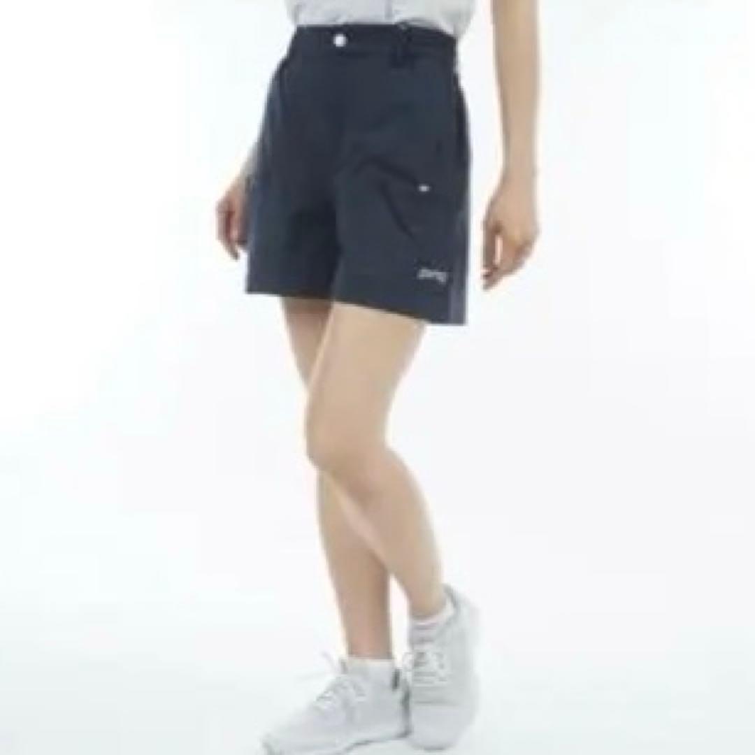 Ping レディースショートパンツ ネイビー 622-5132300 タグ付き