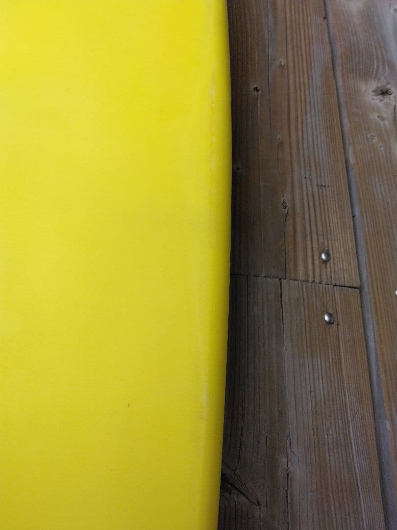 LES サーフボード 黄色 210cm x 56cm x 7.6cm