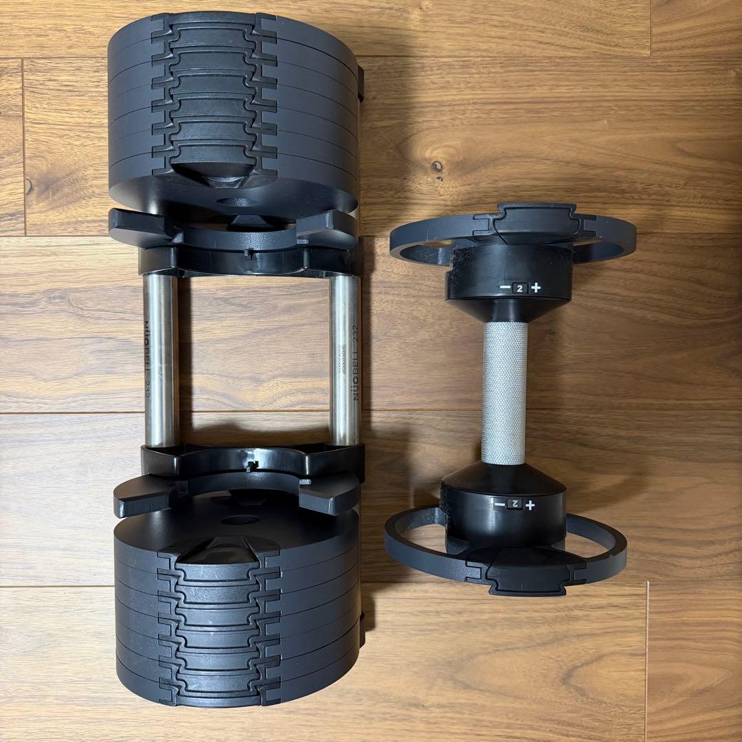 フレックスベル 可変式ダンベル 2kg刻み 32kg 2個セット②