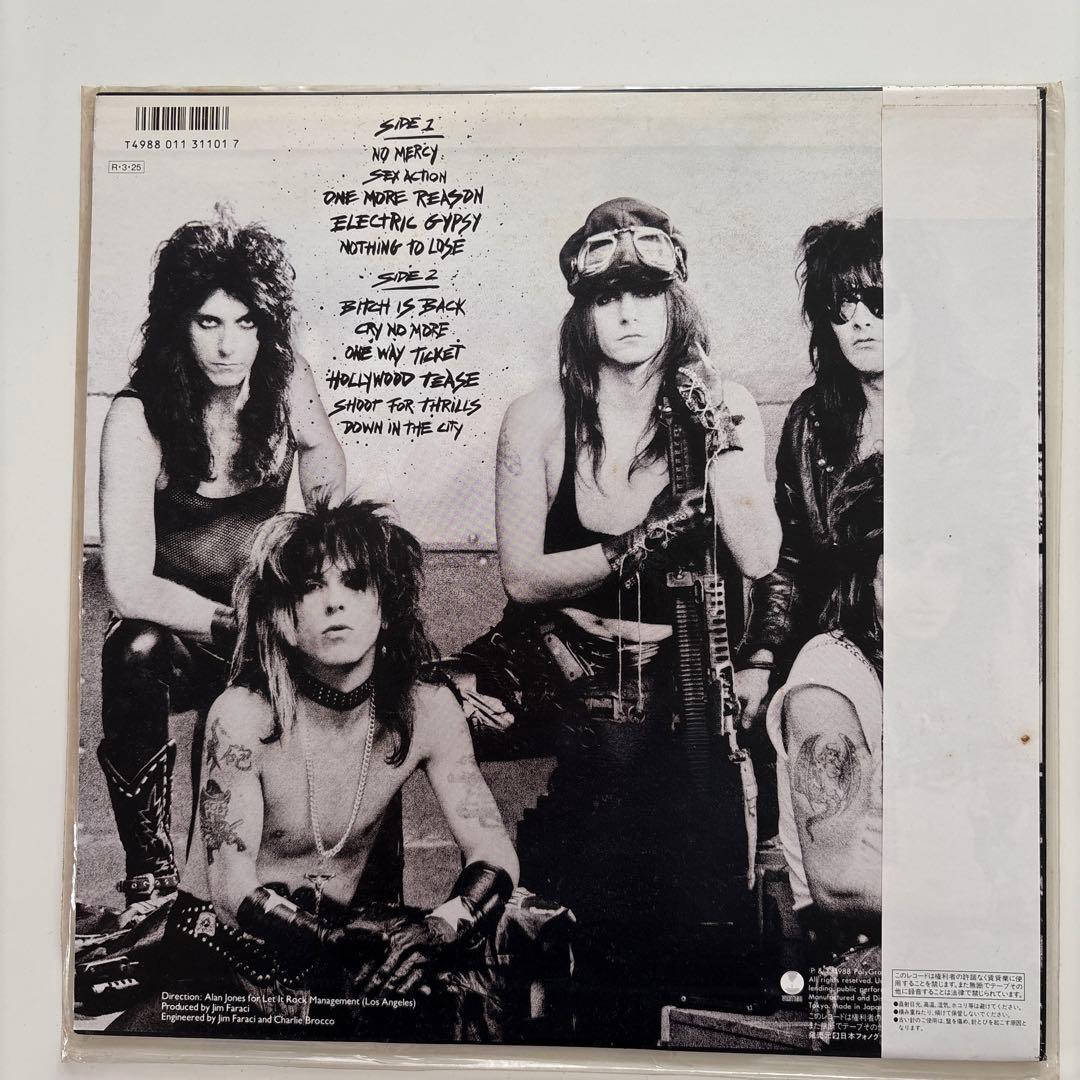 L.A. GUNS LP 帯付き　レコード