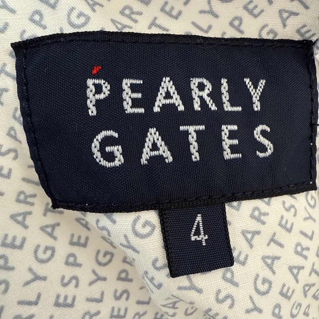 パーリーゲイツ　パンツ　白　ホワイト　4 M 秋冬　ストレッチ　美品