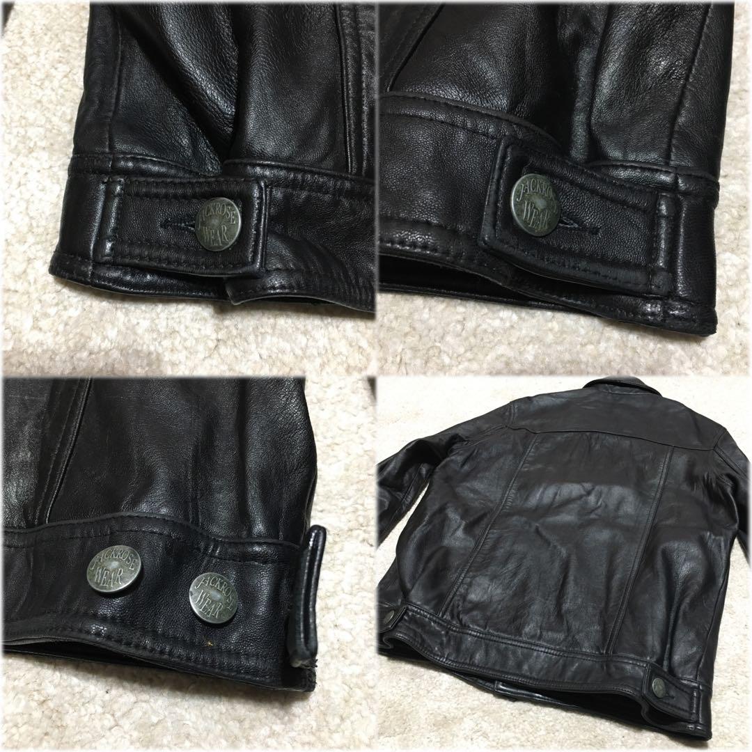 jackrose レザー Gジャン 4 トラッカー ジャケットデニムジャケット