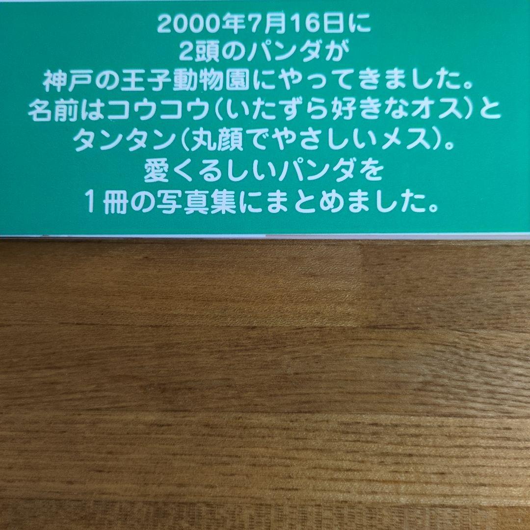 王子動物園　コウコウとタンタン パンダ写真集