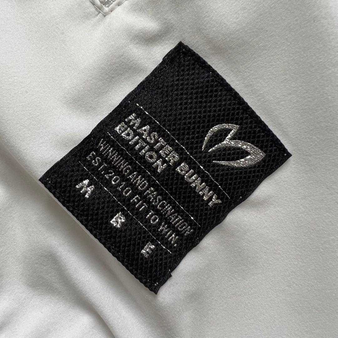 パーリーゲイツ　マスターバニー　ナイロンジャケット　ジップ　メンズ　5 L 白