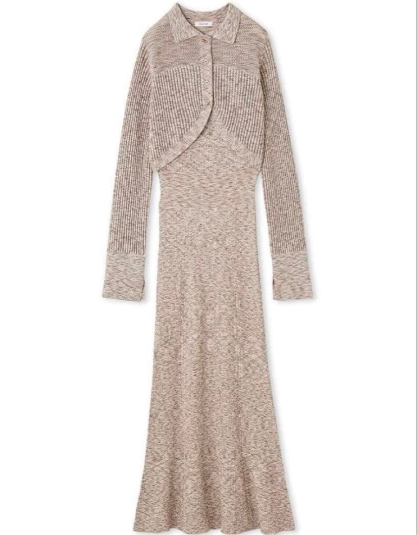 カーディガンセットキャミ2wayワンピース