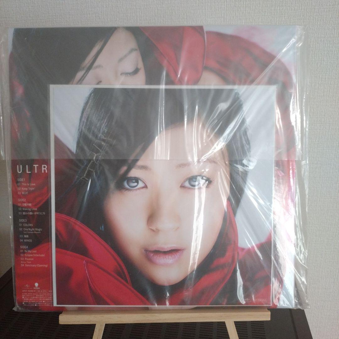 『新品未使用』宇多田ヒカル『ULTRA BLUE』特典メガジャケ付