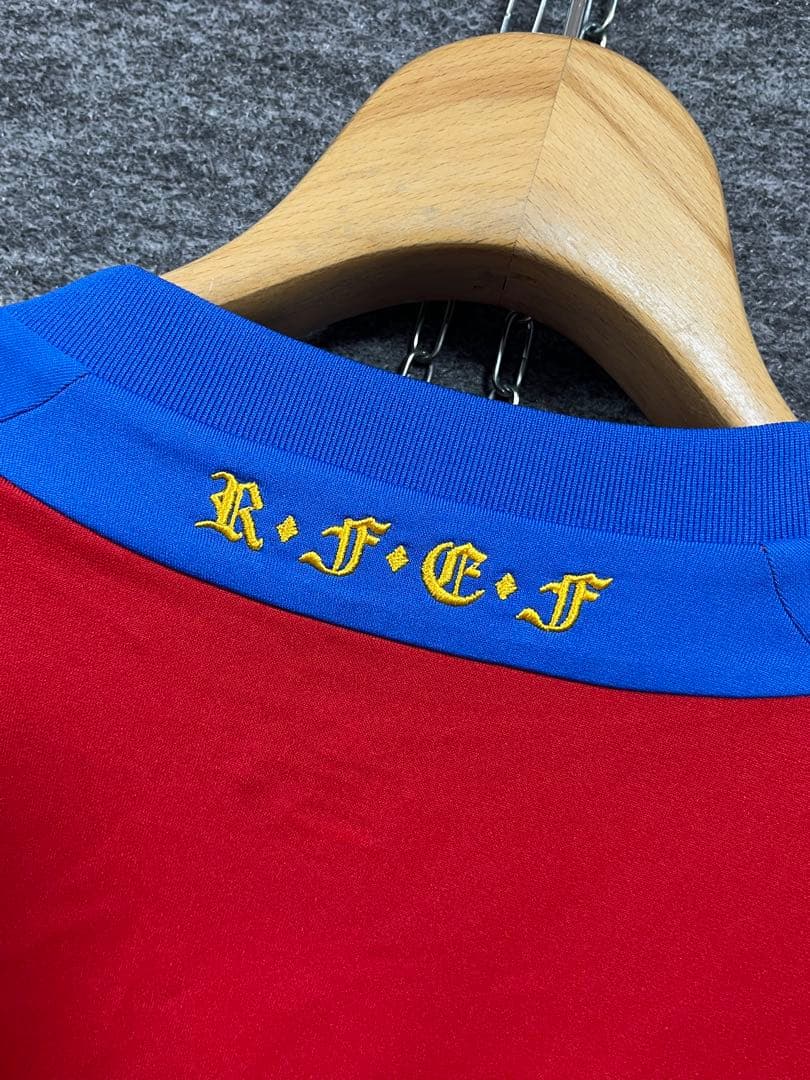 良好 アディダス 2010年 サッカースペイン代表 ホーム ユニホーム 赤 O