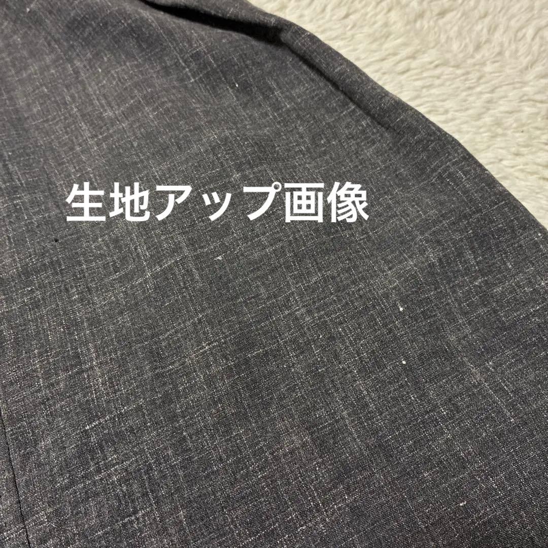 ARTS＆SCIENCE サイドギャザーポケット　刺繍　シルクリネンワンピース