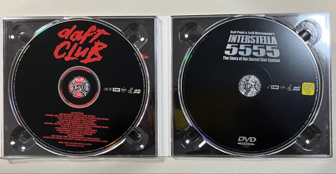【日本盤】daft punk - gift pack【2CD+DVD 3枚組】