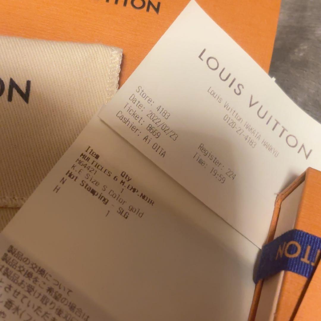 meeen さま❤︎購入専用枠❤︎ LOUIS VUITTON NOIR 6連