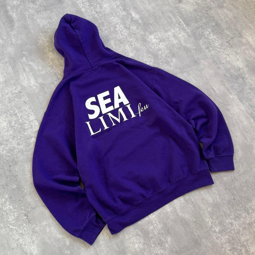 WIND AND SEA × LIMI feu 20SS プルオーバーフーディー