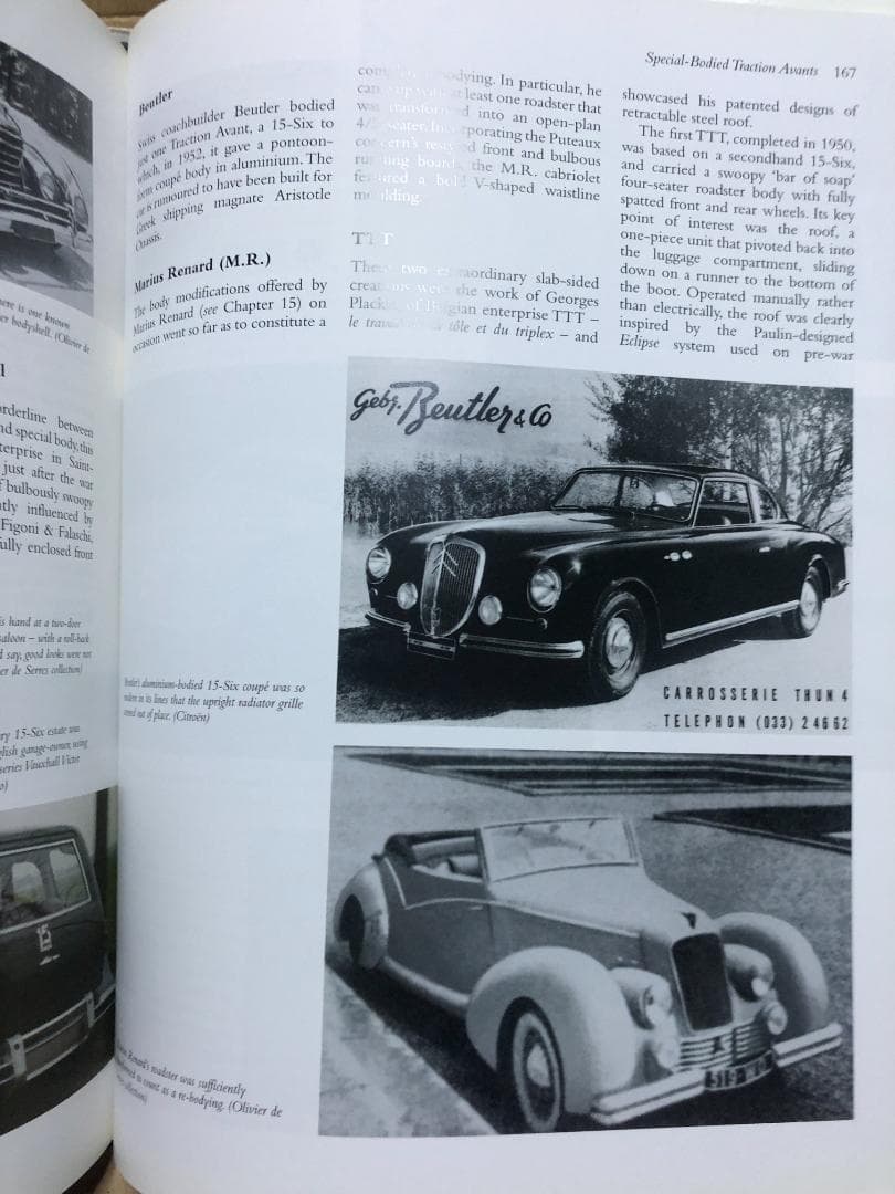 洋書 CITROEN TRACTION AVANT