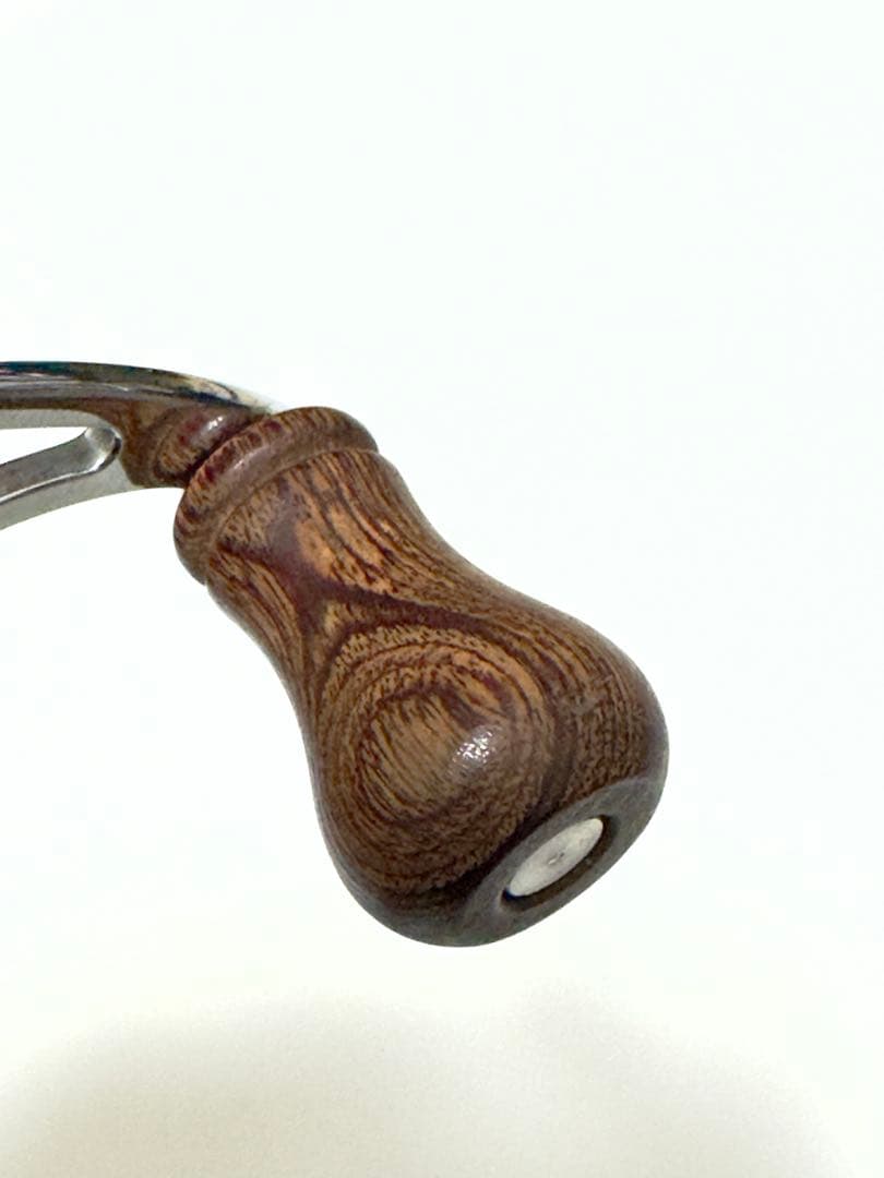 Abu アンバサダー　S字 パワーハンドル　ウッドノブ