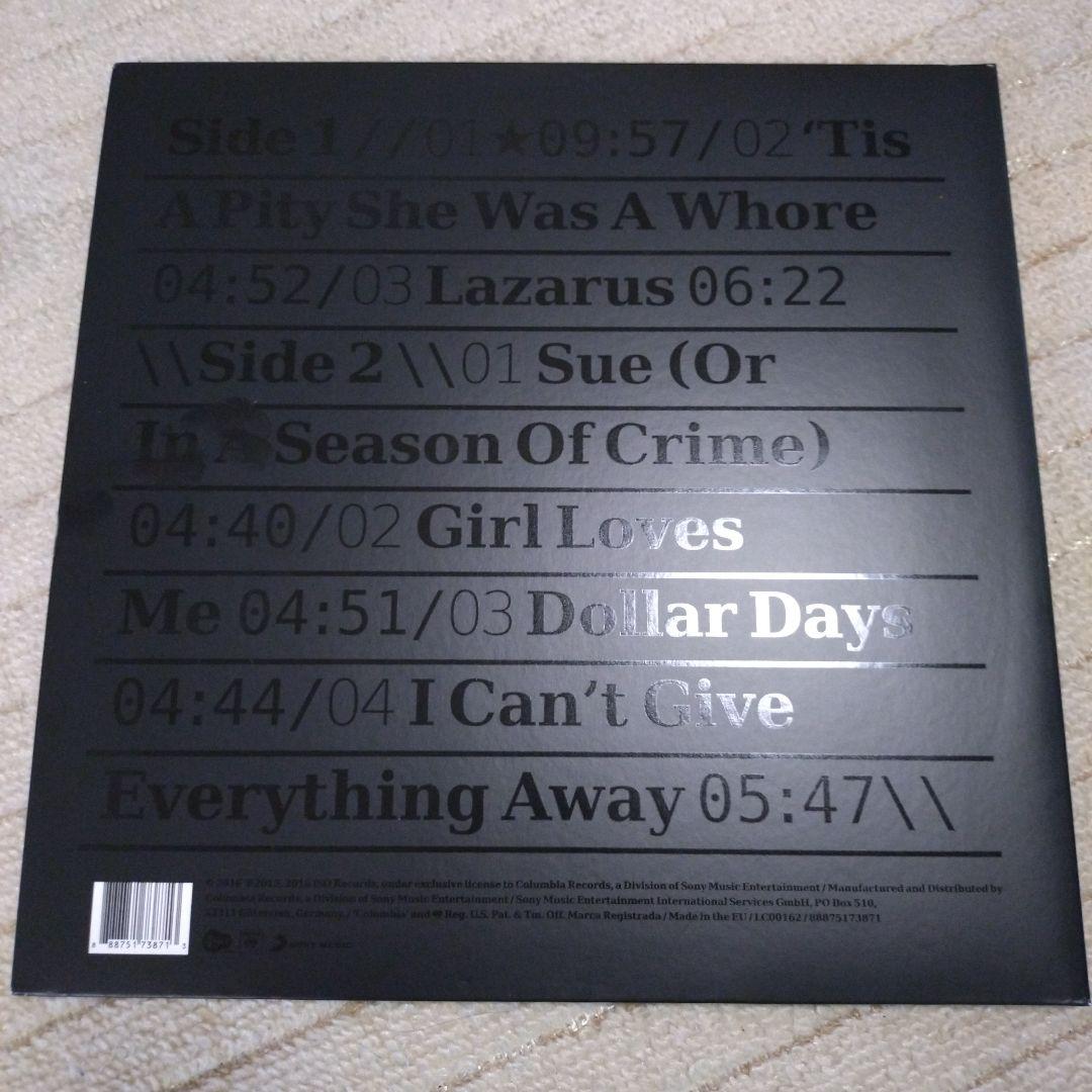 David Bowie　デビッド・ボウイ - Blackstar (LP)