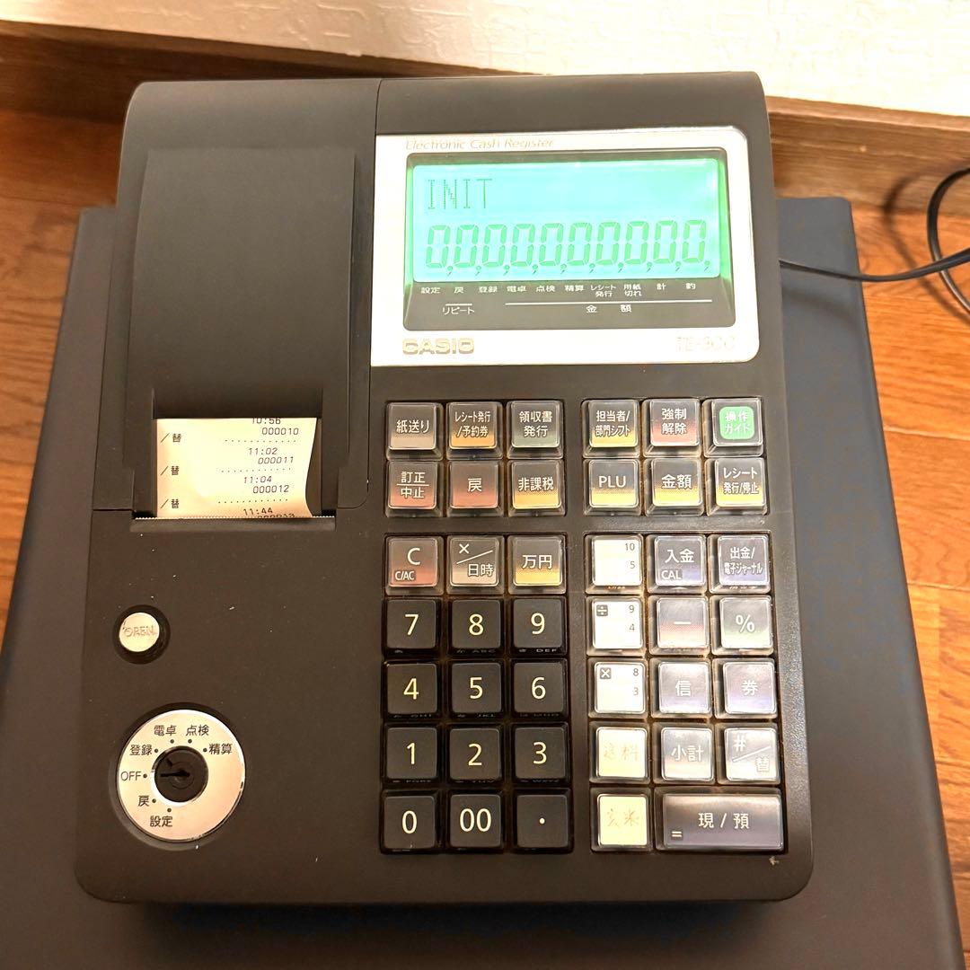 CASIO カシオ TE-300 レジスター