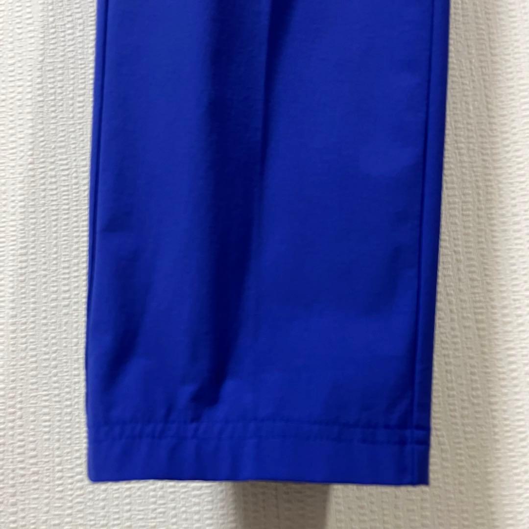 デサントゴルフ　スーパーストレッチナイロンパンツ　ウエスト85 ブルー　美品