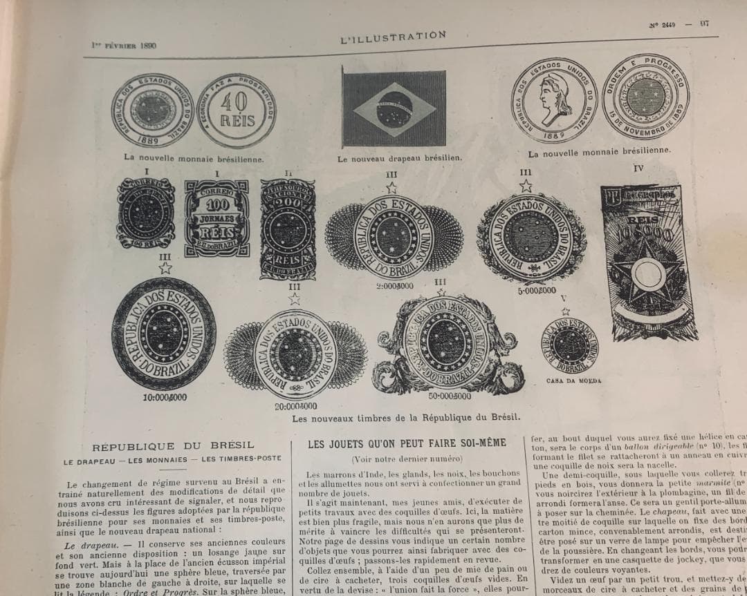 19世紀仏誌 L’ILLUSTRATION製本合本 1890年