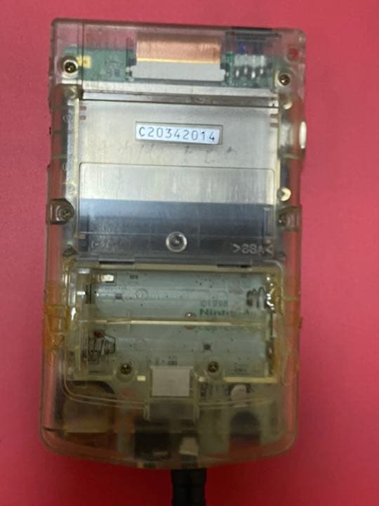 値引き可本日発送　Nintendo ゲームボーイカラー クリア　ポケット　任天堂