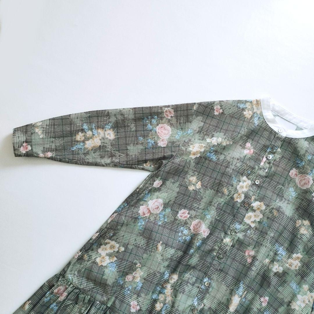 manana suerte✨️オリジナルプリントバルーンワンピース