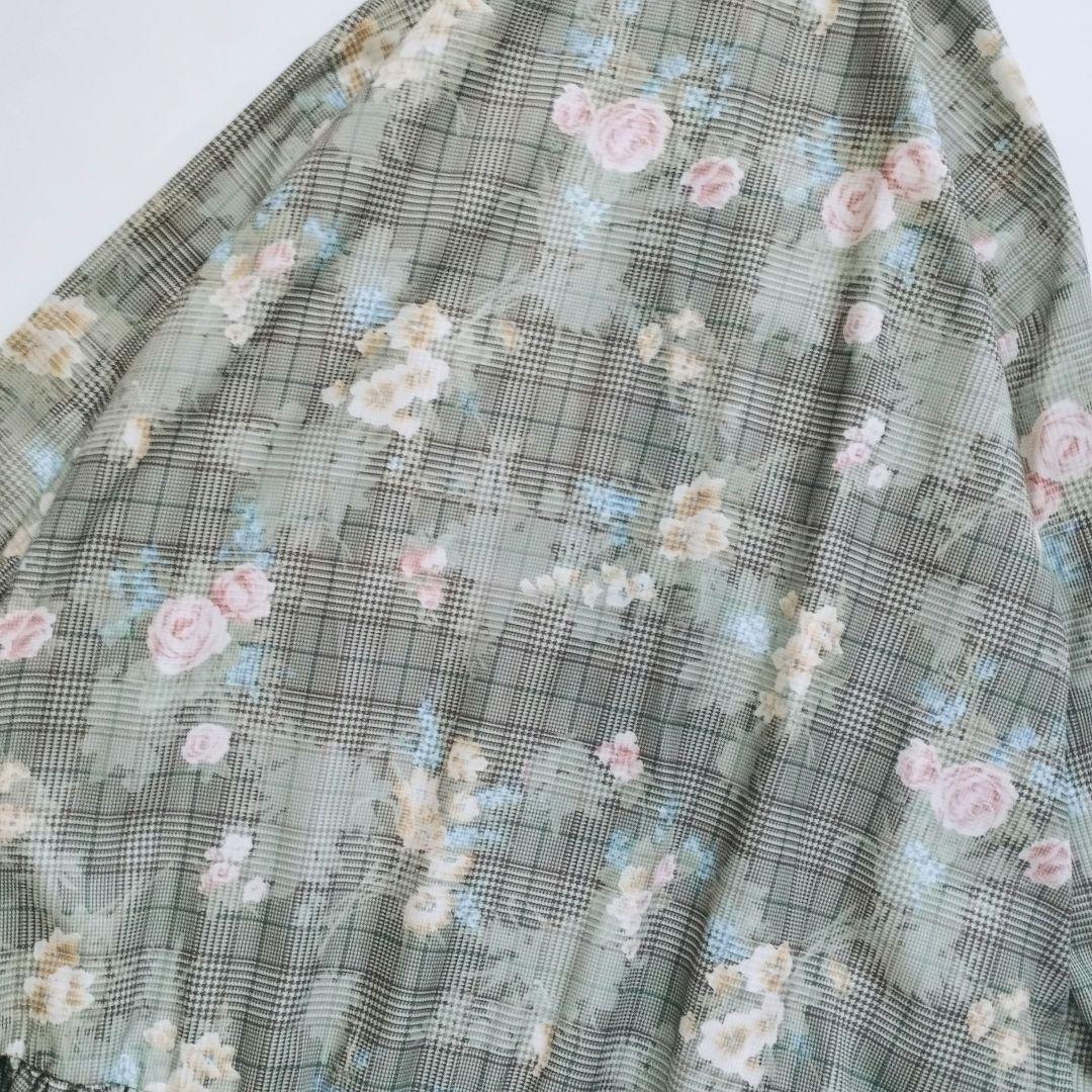 manana suerte✨️オリジナルプリントバルーンワンピース