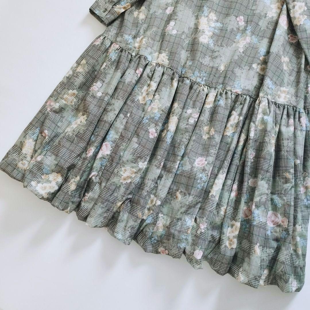 manana suerte✨️オリジナルプリントバルーンワンピース