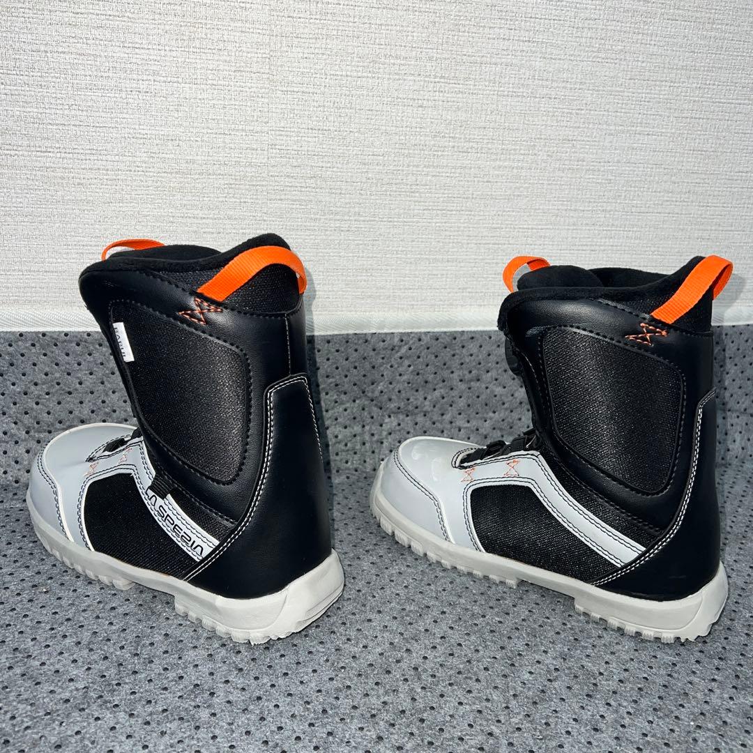 未使用 キッズスノーボード 110cm SPOON×バイン×ダイヤルブーツ