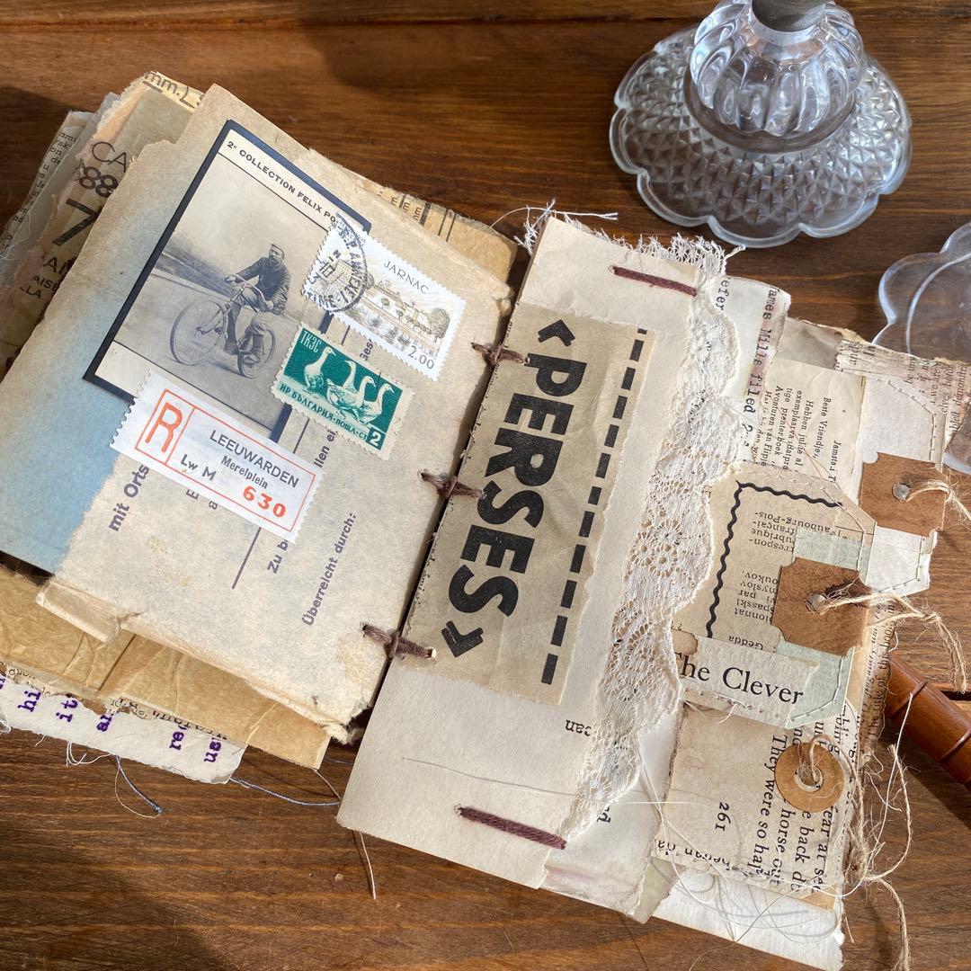 junkjournal♡ジャンクジャーナル collage note