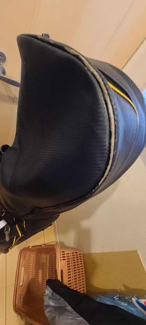 OAKLEY キャディバック　ゴールド　スカル