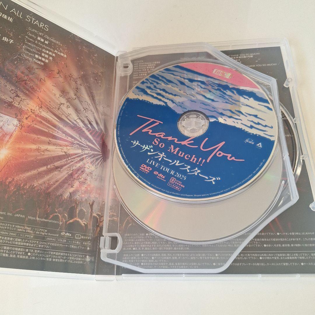 サザンオールスターズ LIVE TOUR 2025 DVD本編2枚