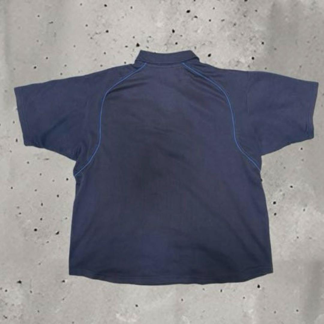 激レア FIJI製 NIKE NRL BULLDOGS 刺繍 ポロシャツ 三菱