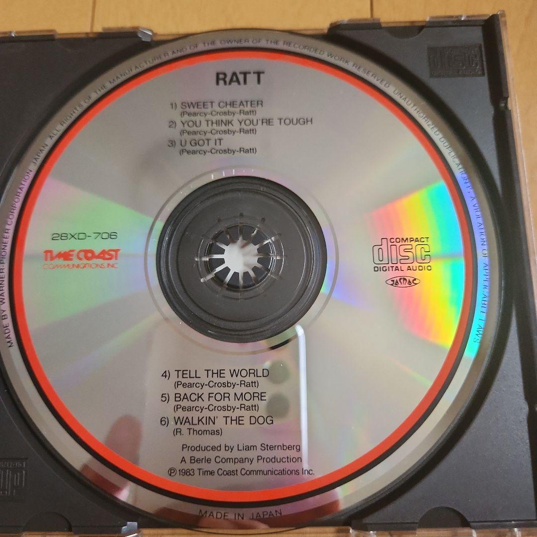 RATT CD ミニアルバム 1983年リリース
