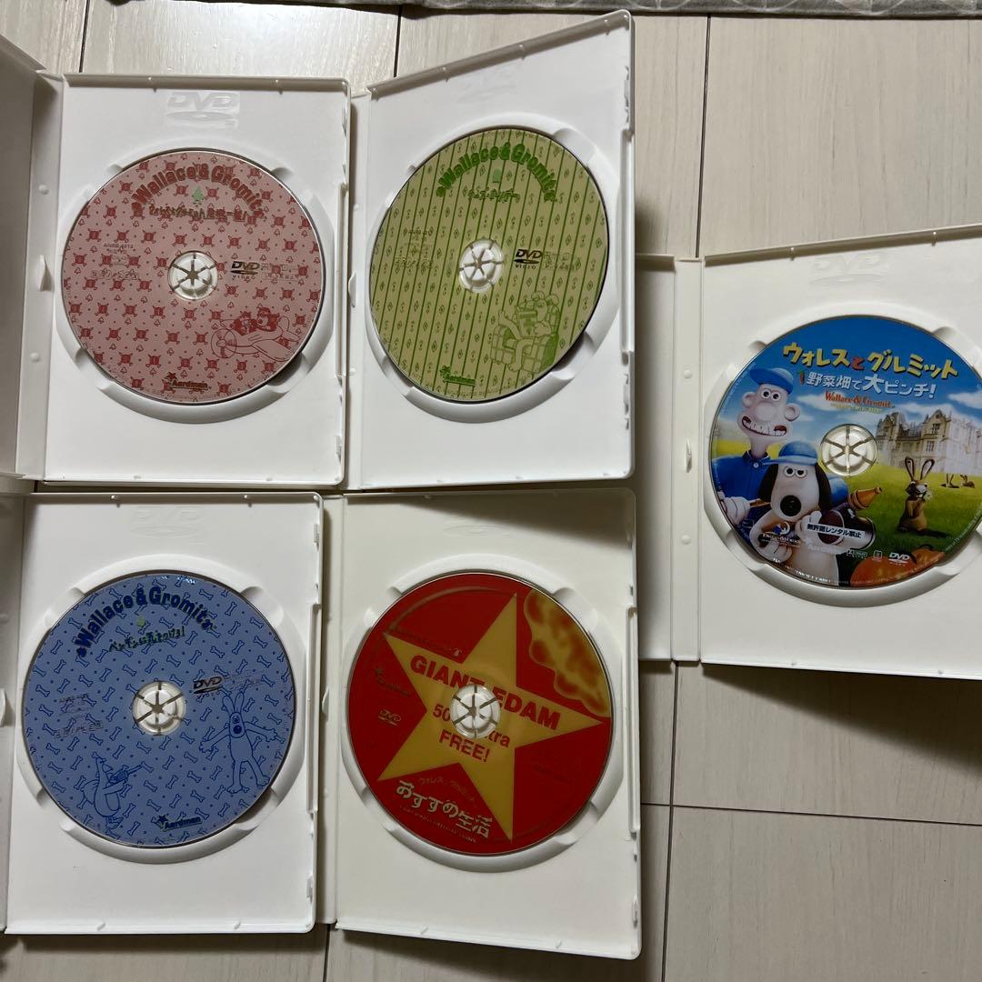 ウォレスとグルミット 廃盤品DVD 5枚セット